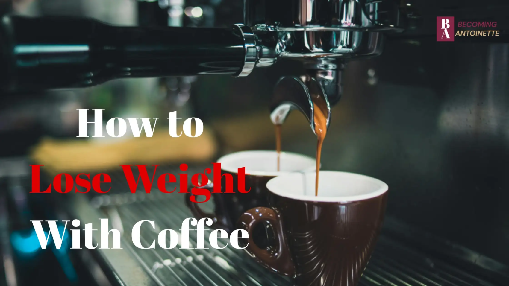 How to lose weight with coffee