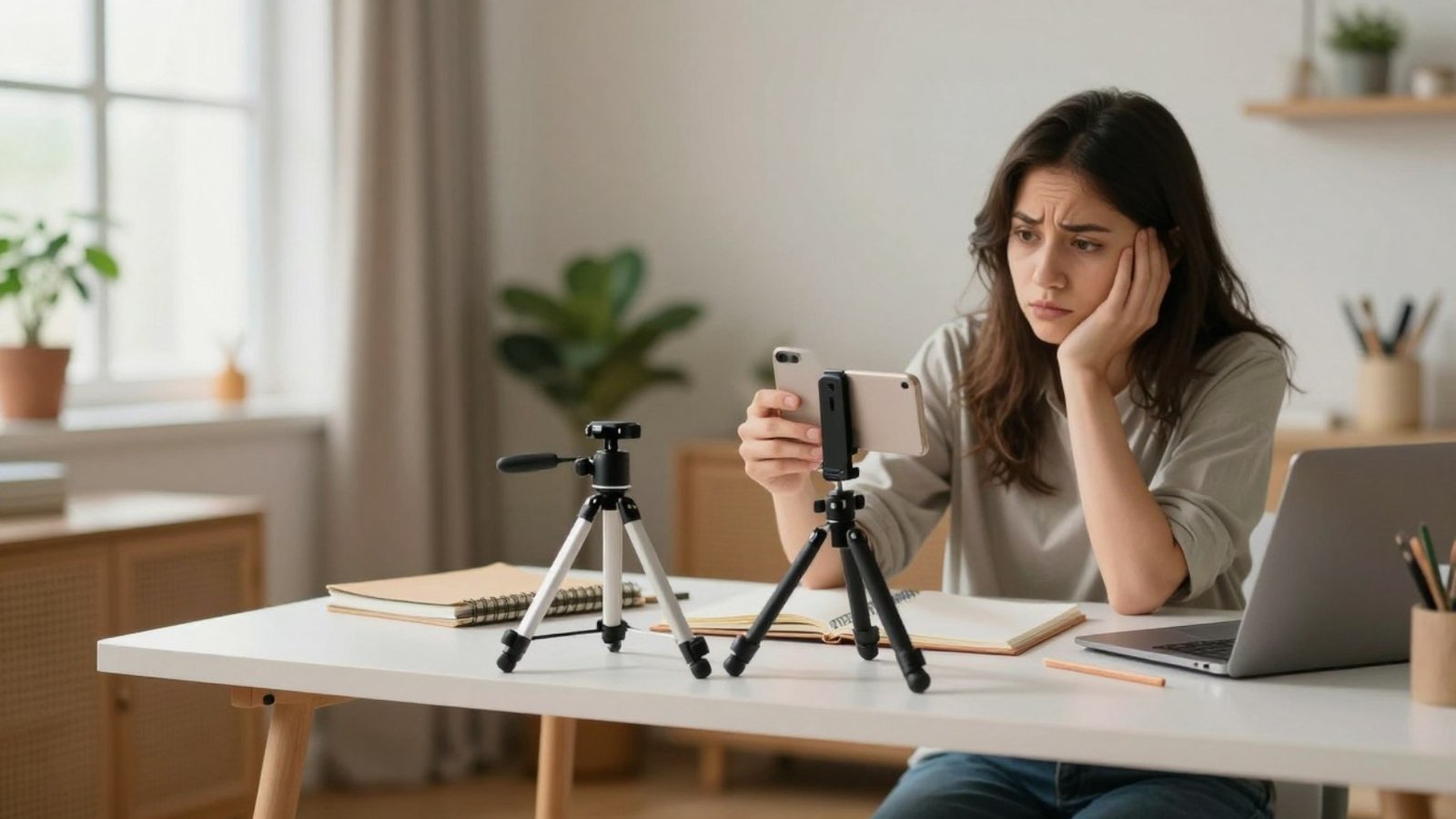How a Phone Tripod Helps Nervous Creators