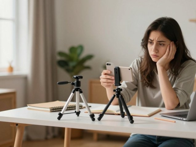 How a Phone Tripod Helps Nervous Creators